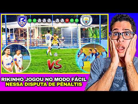 FINAL DECIDIDA NOS PENALTIS! RIKINHO FC X MAN CITY (REACT)