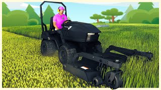 I Bought the Most Insane Lawn Mower Money Can Buy - Lawn Mowing Simulator