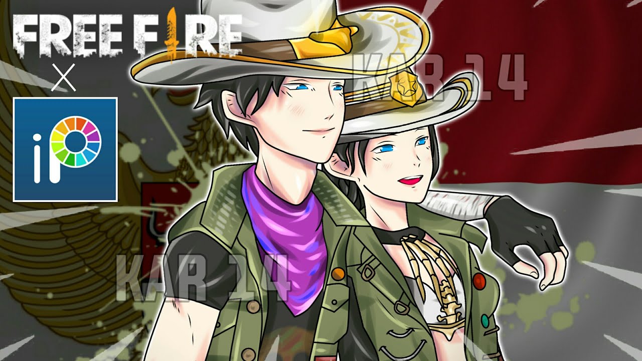 BUAT FANART ANIME BUCIN FREE FIRE DI IBIS PAINT X YouTube