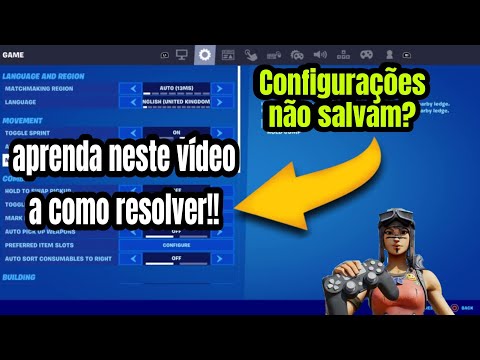 Vídeo: Por Que As Configurações Não São Salvas