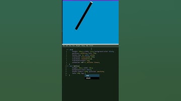 Created a animated pendulum just by using CSS || CSS Animation 🔥 #shorts
