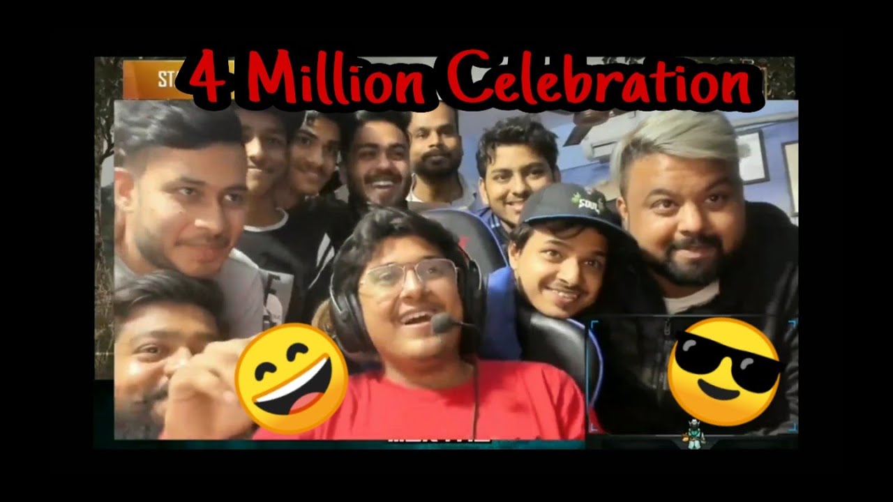 SouL girls squad , Mortal got present at 4 Million by PUBGMOBILE & a Fan , Mortals Stream highlights