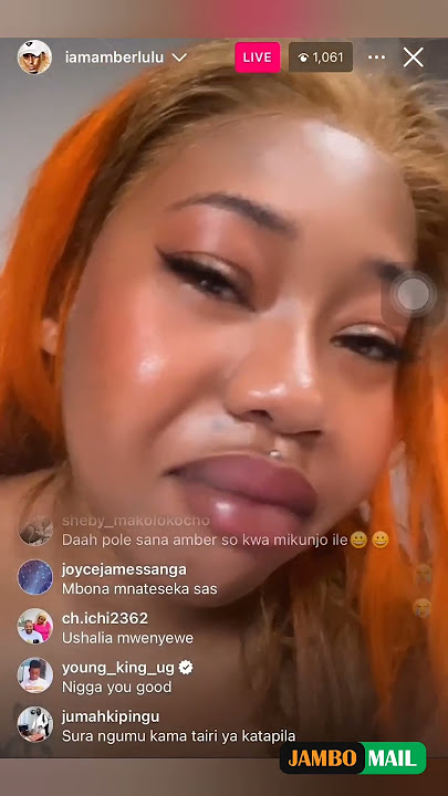 VIDEO CHAFU YA AMBER LULU? #amberlulu #gigymoney