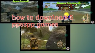 How to download 5 ppsspp games screenshot 3