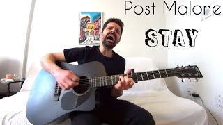 Download Lagu Stay - Post Malone [Acoustic Cover by Joel Goguen]