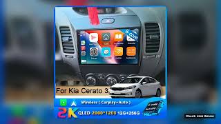9 Android 15 For Kia Cerato 3 K3 Forte 2013   2017 Car Radio Multimedia Video Player Navigation GPS screenshot 1