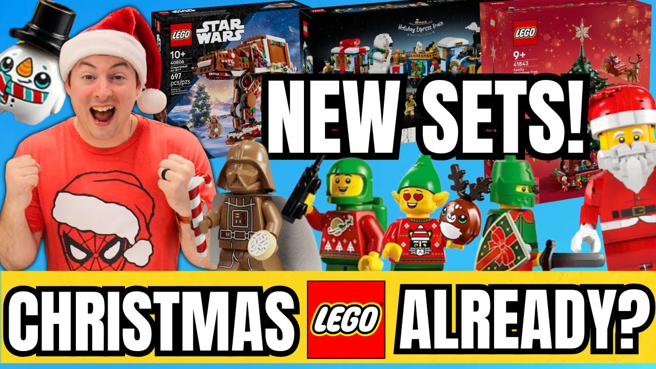 Every NEW Lego Holiday Themed Set Coming for Christmas 2025! - YouTube