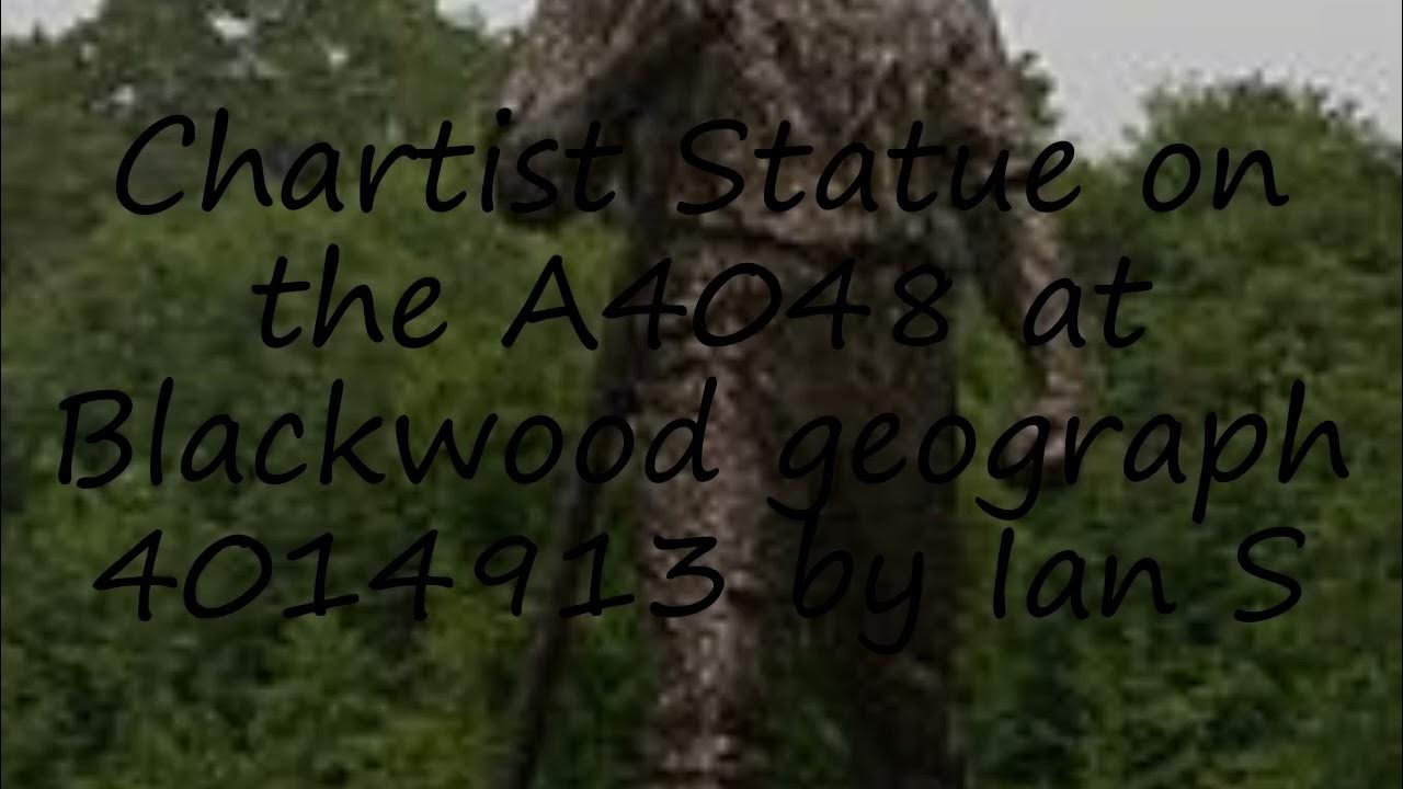 How to pronounce Chartist Statue on the A4048 at Blackwood geograph