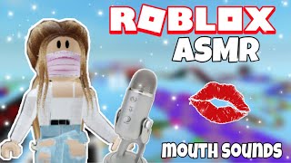 ASMR Playing Roblox (MOUTH SOUNDS)