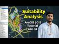 Site Suitability Analysis in ArcGIS | Health Center Location GIS Tutorial | Lec-13