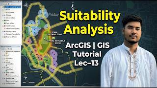 Site Suitability Analysis in ArcGIS | Health Center Location GIS Tutorial | Lec-13