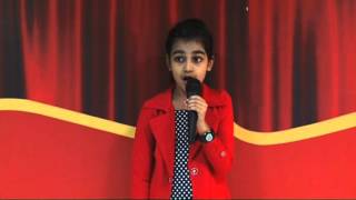 Utopia 4, 29th Nov, 2015, English Elocution, Std 5 - 7 Ft Aditi....Gundecha Symphony