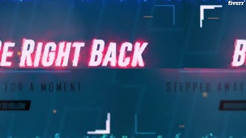 Design cool animated twitch overlay and full stream package - Best Graphics for Streamers service