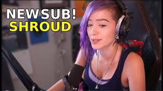 Shroud Enters Lurn's Stream & She Destroys Duos with AWM | PUBG Stream Highlights