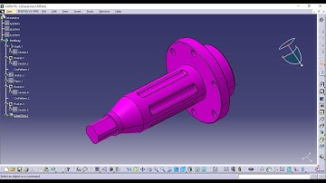Catia 3d modeling tutorial | beginners| #cad #catiav5 #educational #tutorial