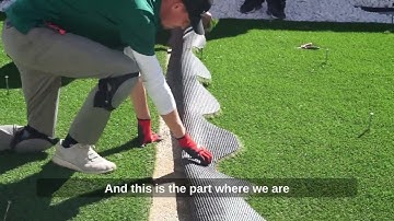 Creating an S-Seam | How to Install Artificial Turf