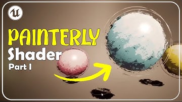 Procedural PAINTERLY SHADER in Unreal Engine 5 | Part 1