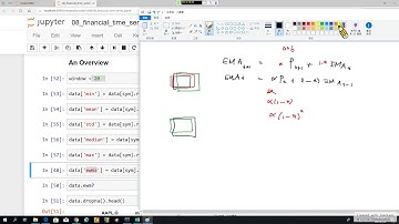 Python for Finance 19. Financial Time Series-2: 滾動視窗、線性相關分析與高頻資料 (recorded on 20190702)