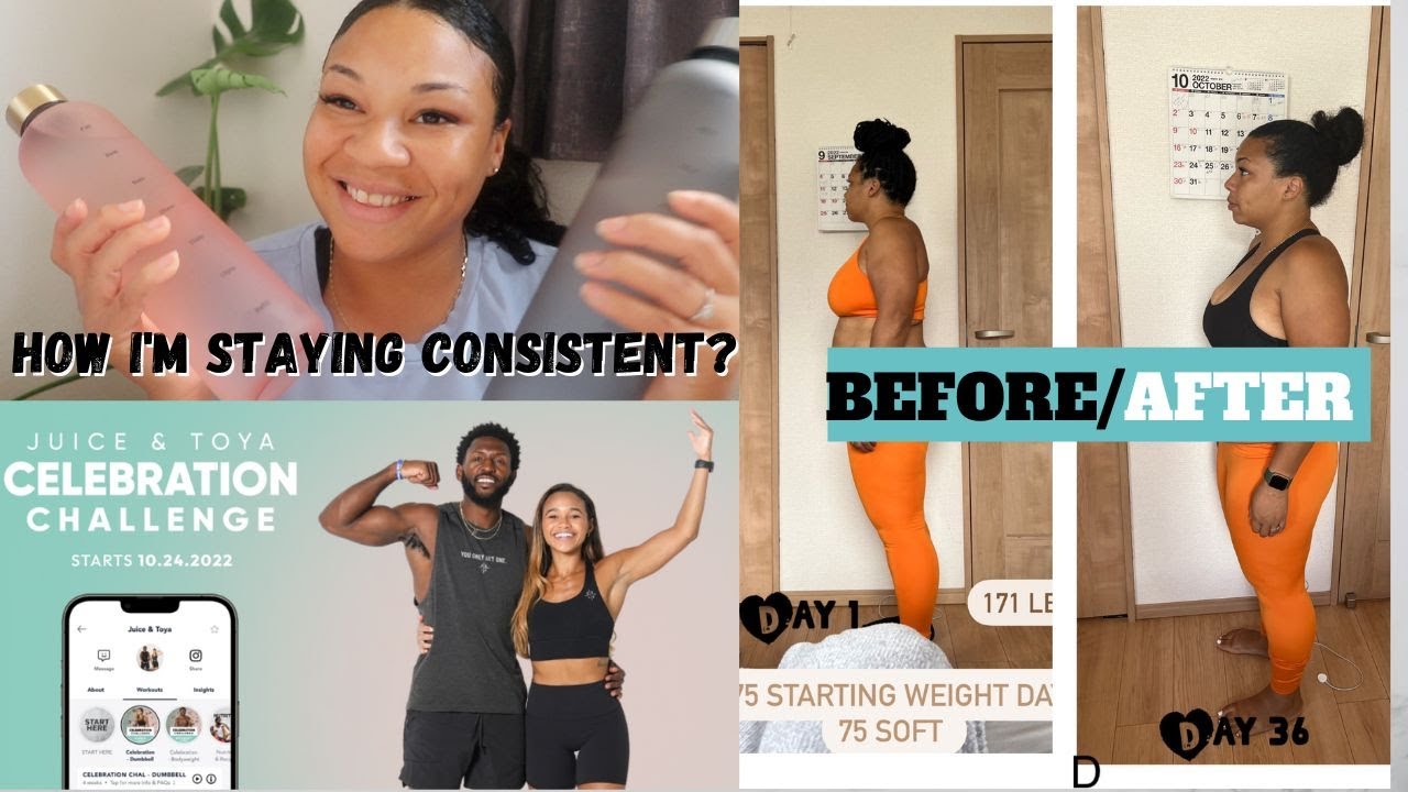 How I'm staying Consistent Weight loss journey Juice & Toya ,75 Soft