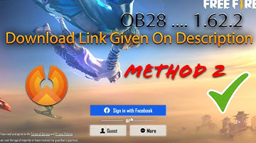 How to fix Free fire black screen on phoenix os | ob28 Update FF black screen fix | Method 2