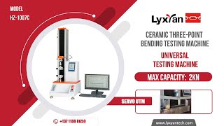 ceramic sheets Three-point bending testing machine