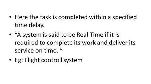 RTOS (Real Time Operating System)
