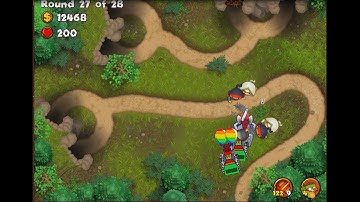 Bloons Monkey City: OP Ninja flash bomb strategy!