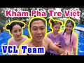 Khám Phá Khu Du Lịch Tre Việt Cùng VCL Team - Thạc Đức Vlog @Linh Vyy Official