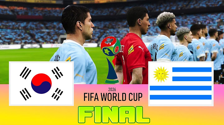 SOUTH KOREA vs URUGUAY - Final FIFA World Cup 2026  Full Match All Goals  Football Match