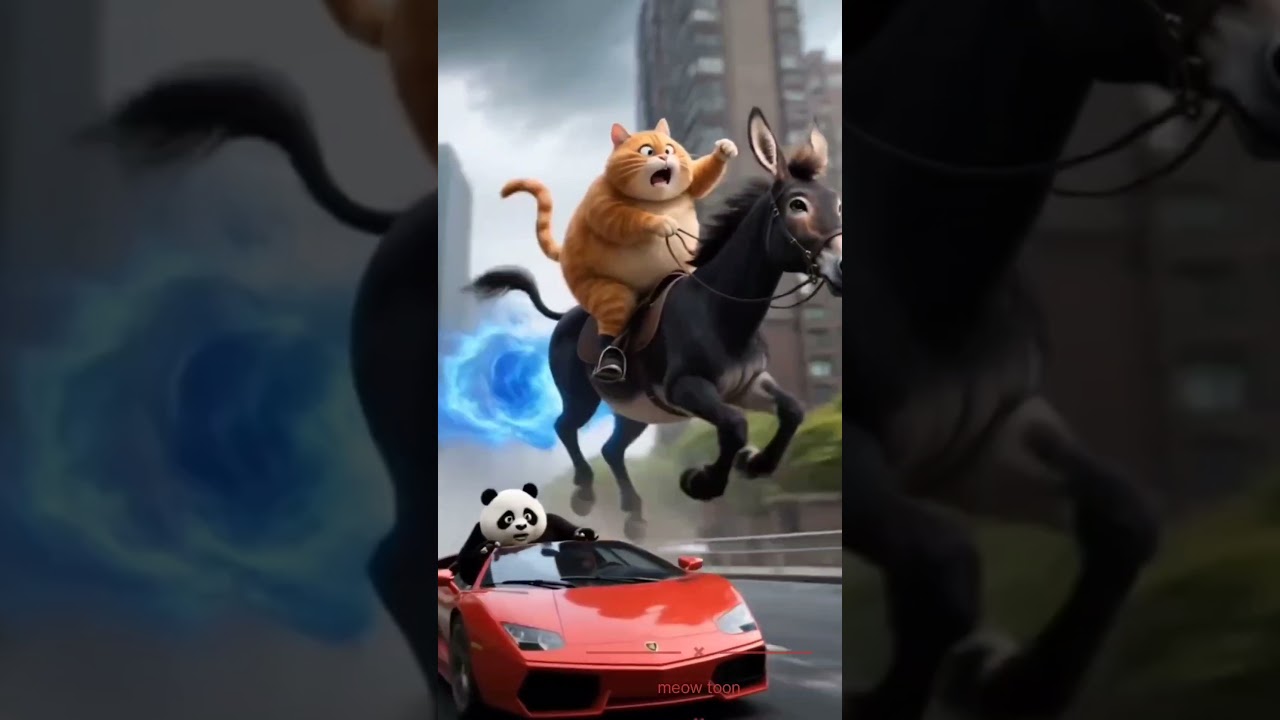 the flying donkey 😺🐈🐈🥺                               