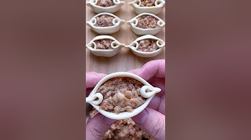 Making dumplings and soup #dumplingrecipe #dumplings #satisfyingvideo #youtubeshorts