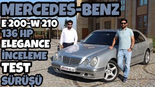 Mercedes E200 Test Sürüşü 2000 2.0  136 hp Elegance  | Oto Bilgi