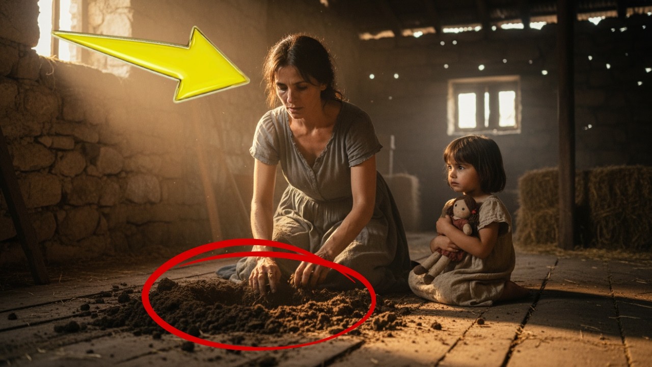 Madre viuda y su hija entraron al granero que nadie abría… y salvaron una vida