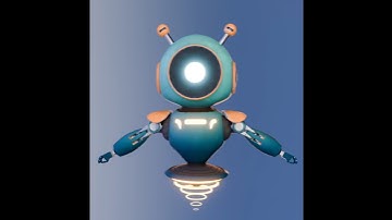 Robot Turnaround_2025 #3d #portfolio #blender
