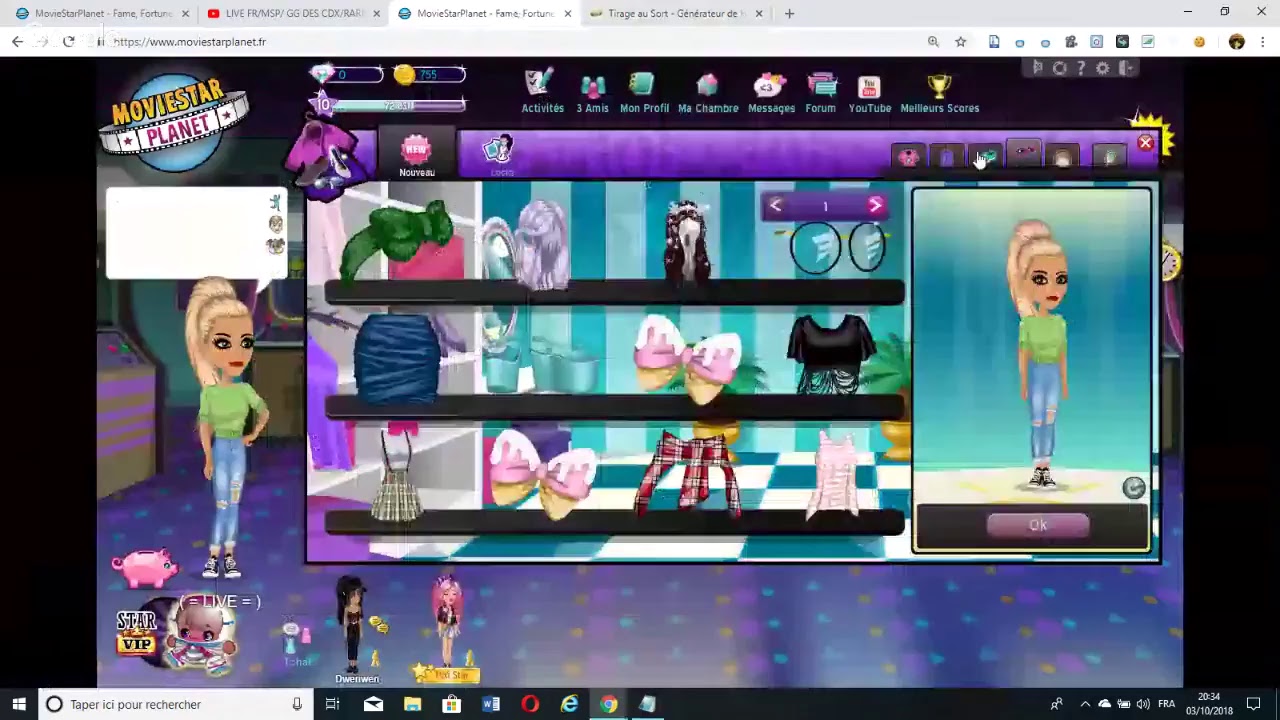 LIVE FR/MSP/ GG DES CDX/RARE...