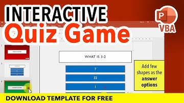 Zelfstudie: Hoe maak je een interactief quizspel in PowerPoint?