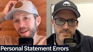 Personal Statement Errors | LSAT Demon Daily, Ep. 620