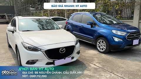 So sánh ford ecosport và mazda 3 năm 2024