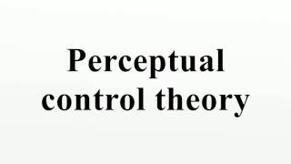 Perceptual control theory