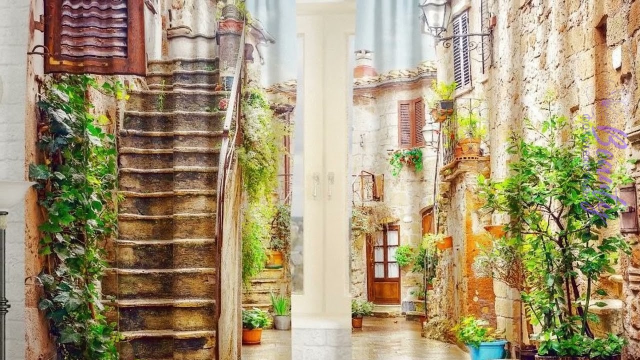 Шторы Старый город в Тоскане 24606