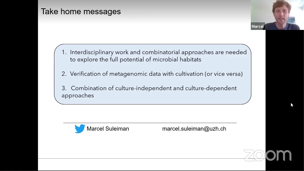 Marcel Suleiman: Microbial diversity of hydrothermal systems and characterization of extremely he...