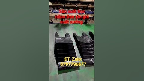 CHUYÊN SẢN XUẤT TRỰC TIẾP BỌC NILON 2 QUAY ĐEN ZIN HÀNG CHẤT LƯỢNG.......