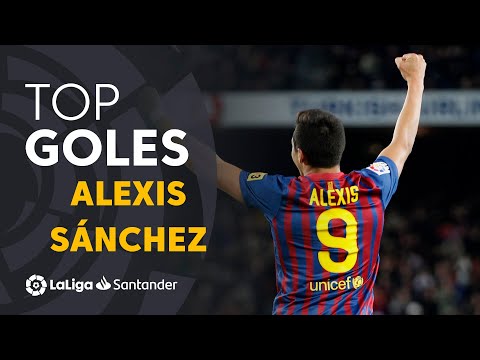 TOP 25 GOALS Alexis Sánchez en LaLiga Santander