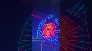 Santa Monica Pier at night is a vibe #Shorts #malububeach
