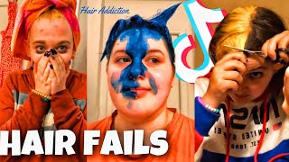 Top 20 Hair Fails_Wins TikTok Clips. Funny Hair Color and Haircut Tutorial Compilations 2022