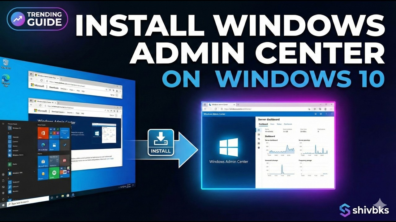 Admin Install Software Multiple Computer How to Install Windows Admin Center on Windows 10 - YouTube