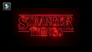 (Filmora 11): Stranger Things Intro Tutorial