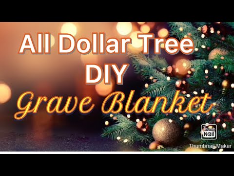 DIY Grave Blanket