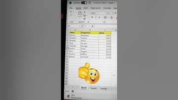 Excel Trick ‼️ Convert Data Into Upper Case Without Any Function Or Formula😍 #shorts #tips #bytetech