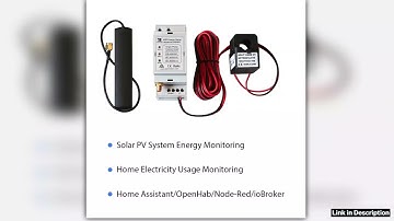 BiDirectional Single Phase WiFi Energy Metermqtt150ADin RailHomeAssistantopenHABZabbixSolar PVCERCM